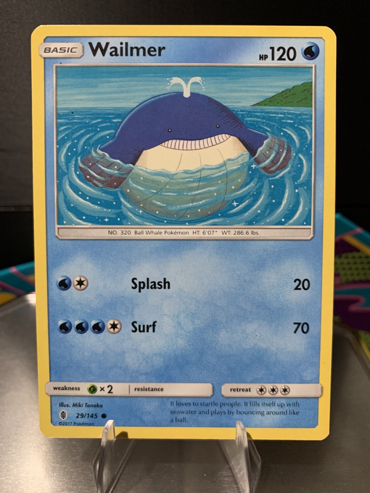 Wailmer 29/145 SM Guardian Rising PokémonTCG - LP
