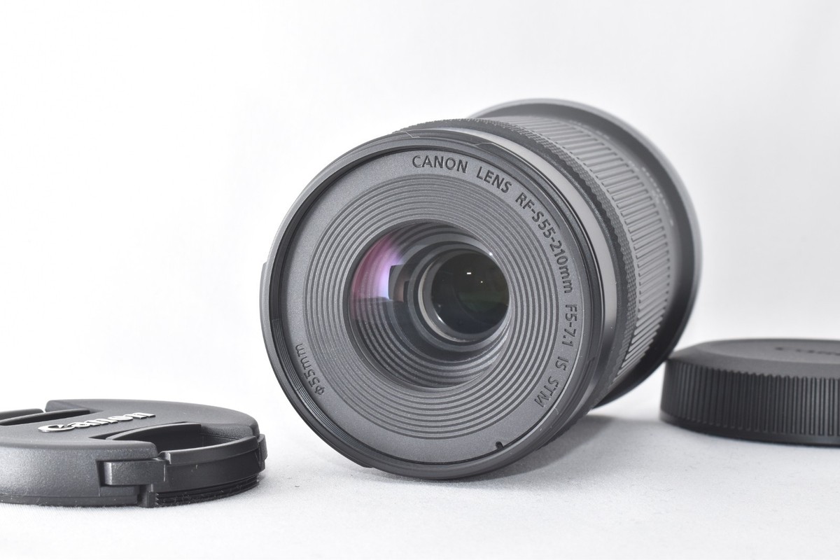 『ほぼ新品』Canon RF-S55-210mm F5-7.1 IS STM Canon RF S55 210mm F5 7.1 IS STM Telephoto Zoom Lensfor EOS
