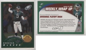 2002 Topps Chrome 2002 Weekly Wrap Up Donovan McNabb #164