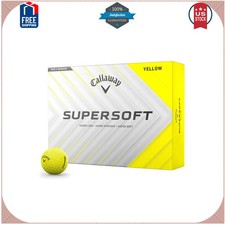 Callaway Supersoft 2025 Golf Balls 12 Pack Yellow
