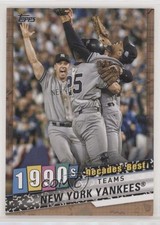 2020 Topps Decades Best Series 2 Teams Gold 22/50 New York Yankees #DB-75 n1u