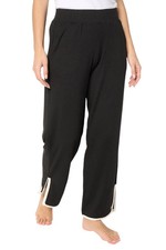 Cuddl Duds Women's Flexwear Color Accent Pant Skipper Black