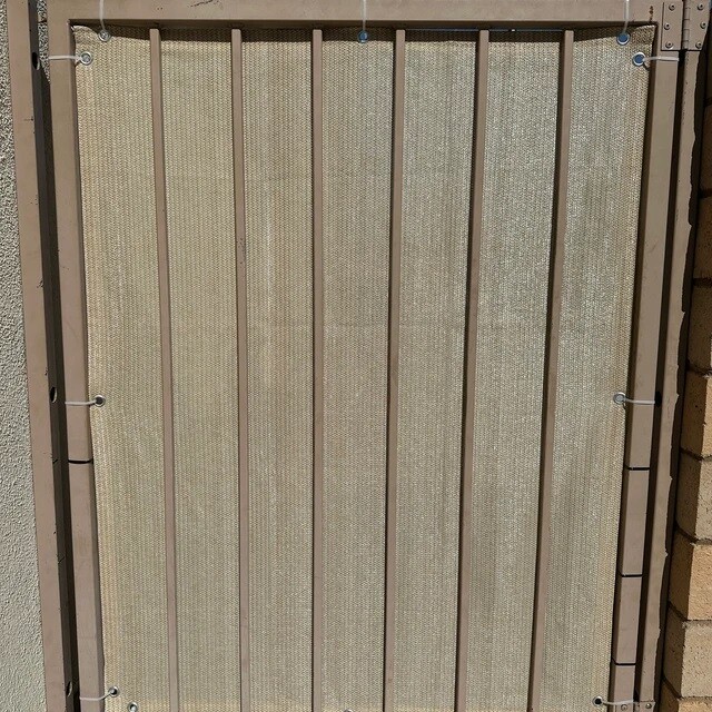 Gate Privacy Screen Gate Cover Door Barrier Gate Screen with Grommets ...
