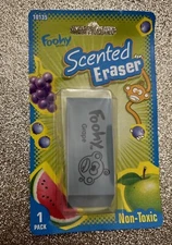 New Foohy Scented Eraser Grape 2000s Vintage Rare School Supplies Eraser