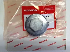 HONDA XL250 XL350 OIL SCREEN STRAINER DRAIN PLUG CAP TAPPET COVER OEM NEW 383