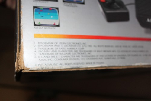 Atari 2600 Video Game System Vintage 2600A Console Two Paddles and box - Picture 9 of 9