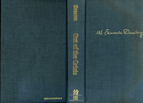 Out of the Crisis Signed by W Edwards Deming Hardcover Eighth Printing 1989 - Picture 7 of 7