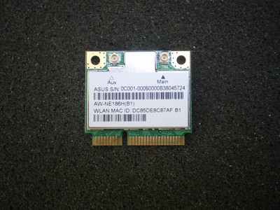 ASUS F551M WIFI WIRELESS CARD AW-NE186H