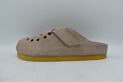 BrandBlack Womens Size 9.5 Carrerra Suede Taupe Slip On  display picture 2