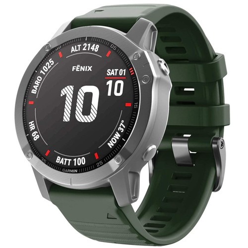 For Garmin Fenix 6 / 6 Pro 6X 7 Strap Silicone Fitness Quick Release Sports Band - Picture 23 of 72