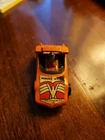 Vintage 1979 Corgi 33 Wonder Woman Diecast Car DC Comics Inc GT Britain Orange