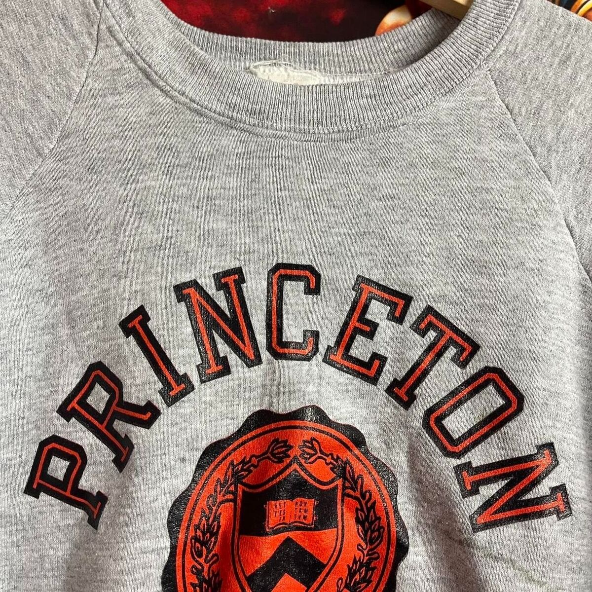 Vintage 80s Princeton Tigers Collegiate Crewneck Sweatshirt Vintage 80s Princeton Tigers Collegiate Crewneck Sweatshirt