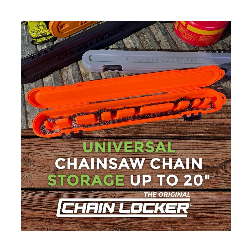 Original Chainsaw Chain Storage - Portable Universal Chain Saw Holder ...