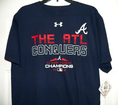 atlanta braves under armour shirt
