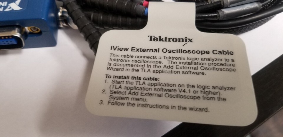 Tektronix View External Oscilloscope Cable with National Instruments ...