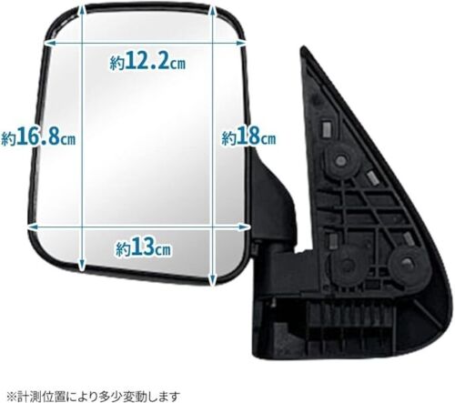 Daihatsu Hijet Truck side View mirrors of right and left S100P S110P Japan - Picture 2 of 12