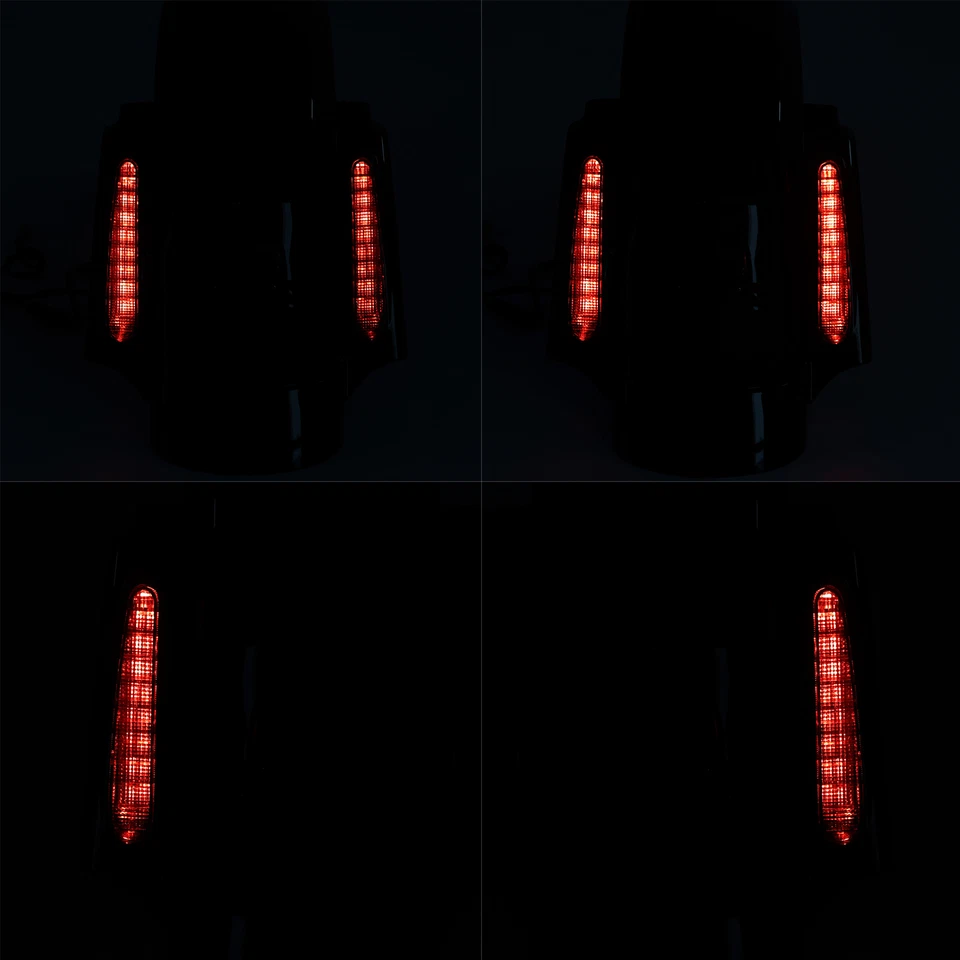 Sistema de guardabarros trasero para Harley CVO Touring Road King Electra Street Glide 2009-13 Foto 4 de 4