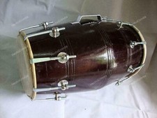 Nouveau Instrument Musical Classique Traditionnel Indien Nut Et Bolt Dholak