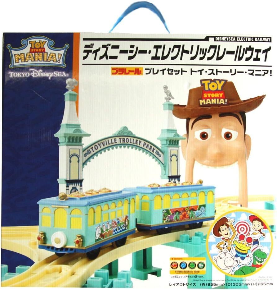 TAKARA TOMY Disney Sea Electric Railway Plarail Playset Toy Story
