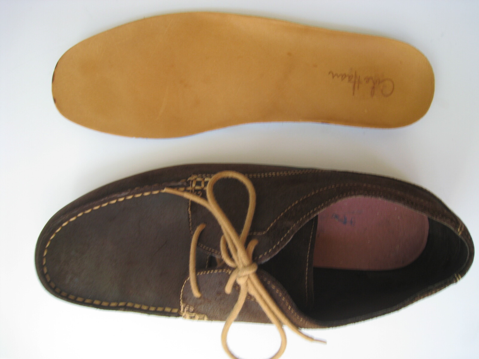 COLE HAAN BROWN SUEDE LEATHER OXFORD MEN'S SIZE US 10M HOT RARE image 7