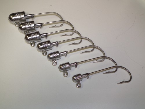 Saltwater Bullet Jig mold 1/2-3oz 8/0 34184 CNC Aluminum USA 3RD - Picture 4 of 6