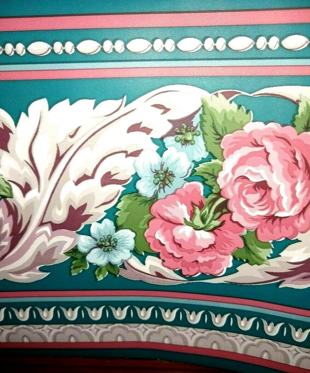 Victorian Rose Wallpaper Border