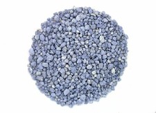 1/4 Ounce Natural No Dye Peru Rich Blue Dumortierite Inlay Pieces 6mm And Less