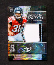 2018 Panini Spectra - Ito Smith - Rookie Patch Auto RPA Black Light Prizm /10
