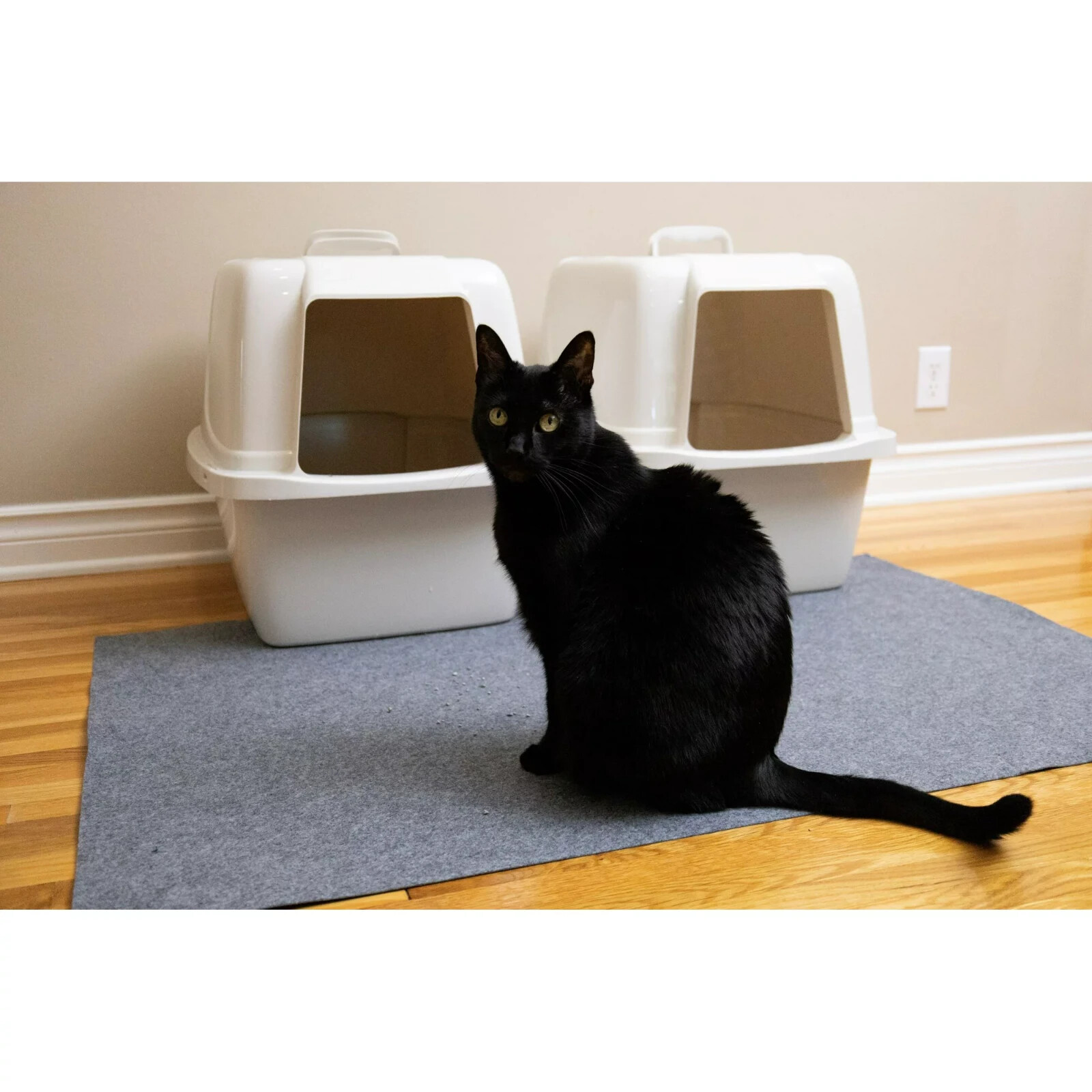 Cat Litter Mat Jumbo 100 Phthalate Free and BPA Free Safe Kitty Litter