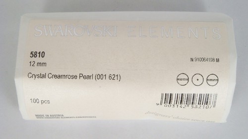 Genuine SWAROVSKI CRYSTAL PEARL ELEMENT #5810 ROUND BEAD ~ Many Color & Size - Picture 40 of 146