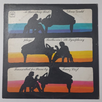 Glenn Gould plays Beethoven's 5th Symphony Piano Franz Liszt Vinyl record