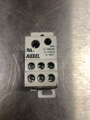 Altech 38041 Auxel Power Distribution Block 125A 600V AC | New Open Box