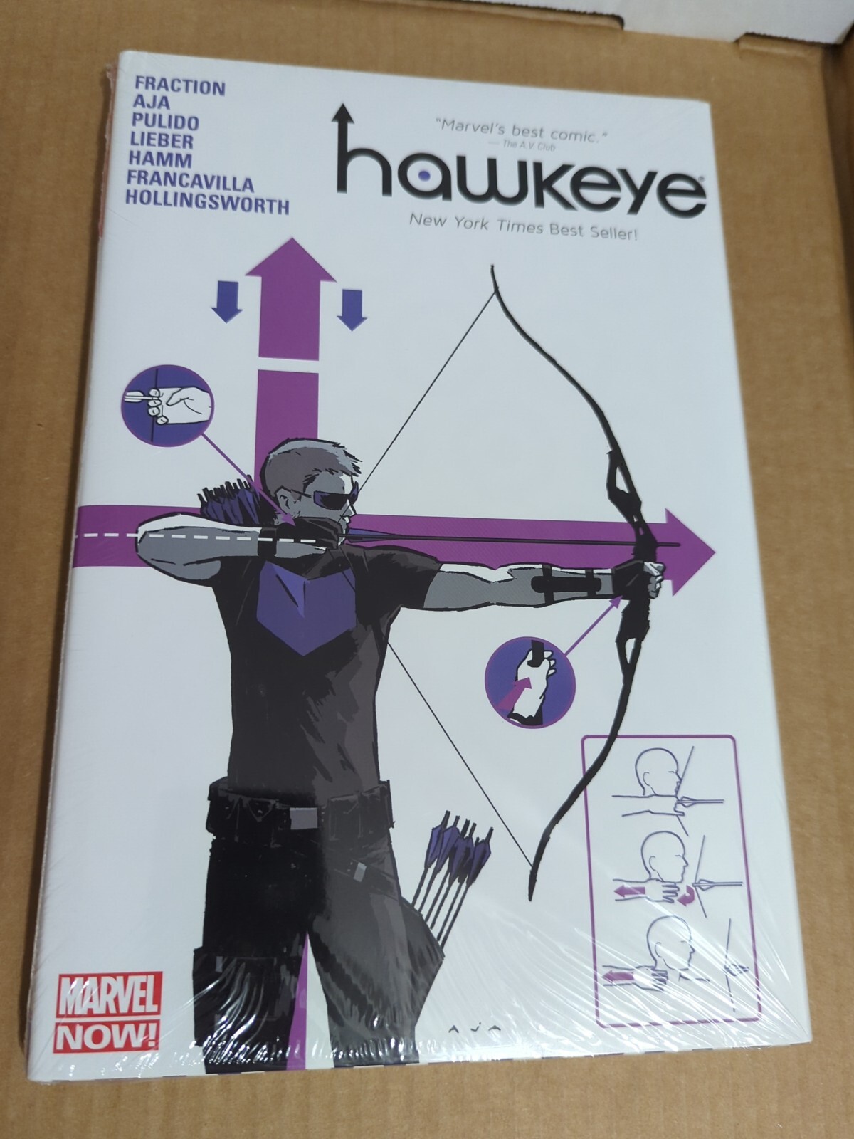 Hawkeye Volume 1 Oversized HC (Marvel Now) by Matt Fraction (2013 ...