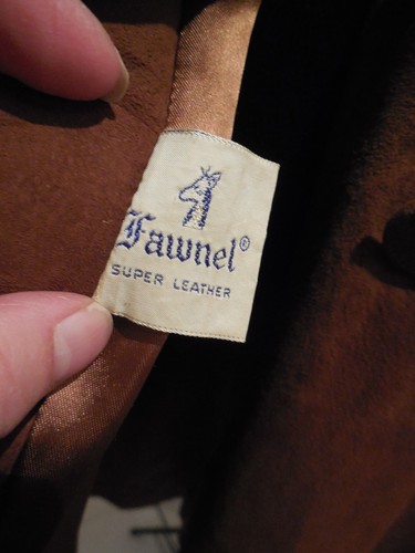 100 Cognac Misses Vintage Fawnel M Lamb Skin Frakke Super Læder Mid Century CrwIRtxdrq