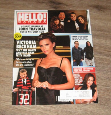 Hello Canada 2009 magazin Victoria Beckham ALAN THICKE Clinton Kelly CHELSY DAVY