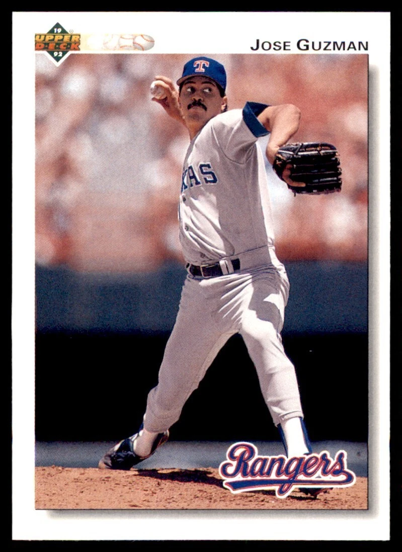 Jose Guzman trading card
