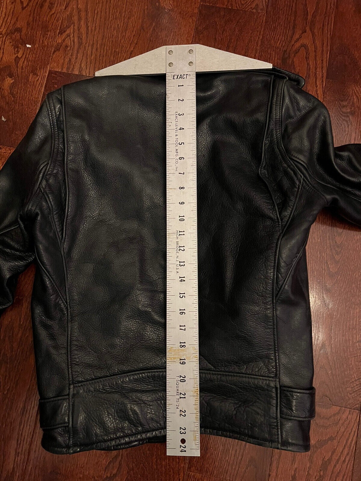 SCHOTT 519 Waxy Natural Cowhide 50's Perfecto Black Motorcycle Leather