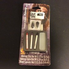 Female Zombie Makeup and Blood Capsules for Halloween Costume Rubie's Costume