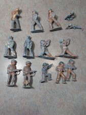 Toy Soldiers lead figure 14pc mix lot toy
