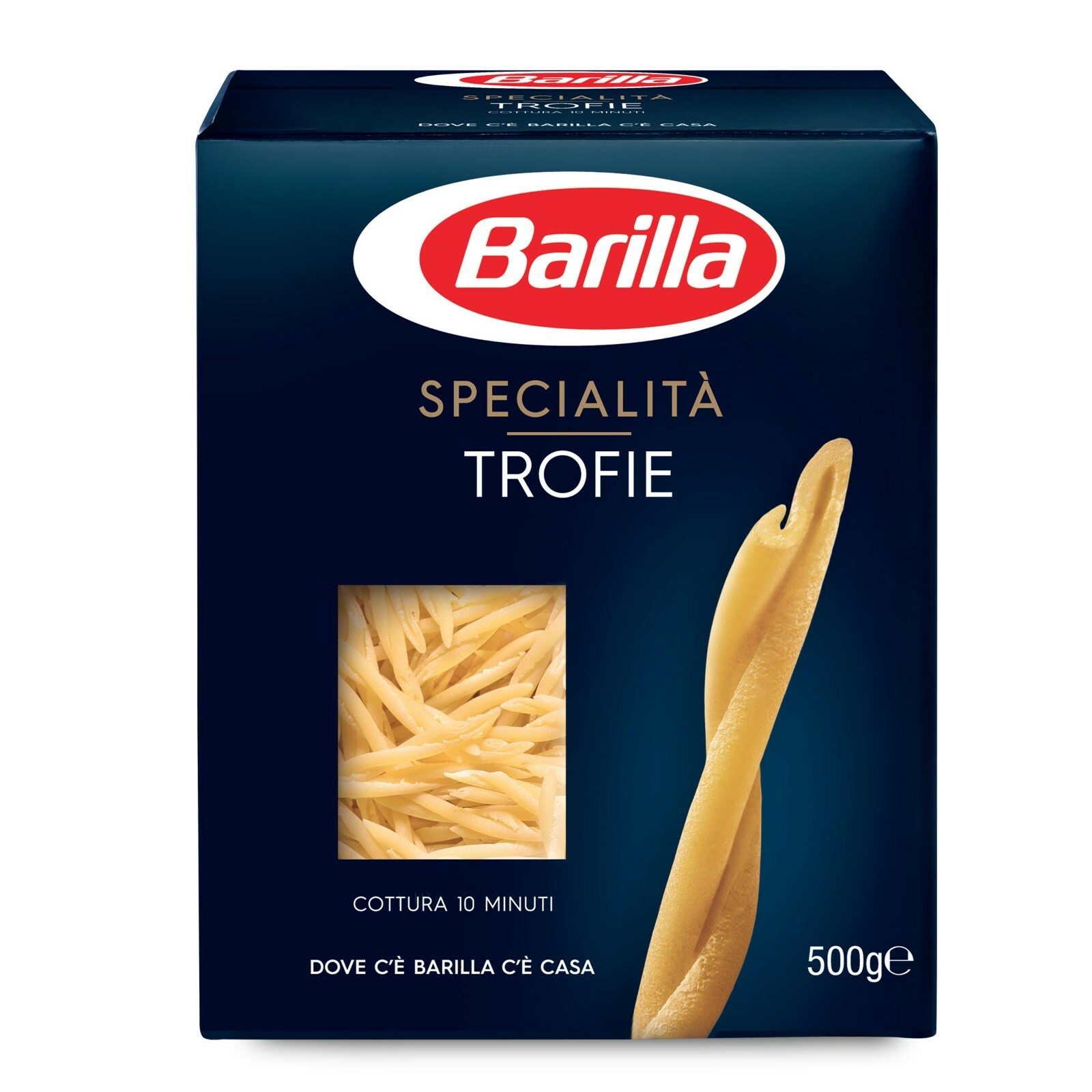 TROFIE LIGURI BARILLA SPECIALITA' REGIONALI PASTA AL PESTO ITALIANA BOX 500 gr