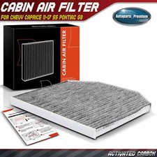Activated Carbon Cabin Air Filter For Chevrolet Caprice 2011-2017 Ss Pontiac G8