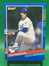 1991 Donruss #280b Orel Hershiser Los Angeles Dodgers