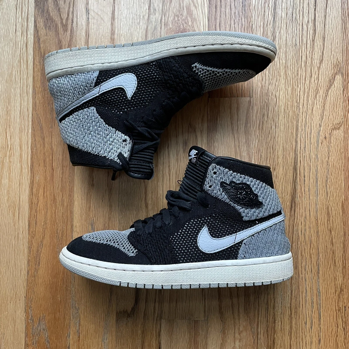 Jordan 1 best sale retro flyknit shadow