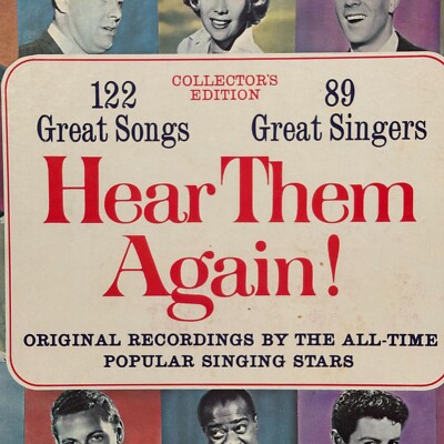 Readers Digest Hear Them Again 122 Great Songs 89 Singers