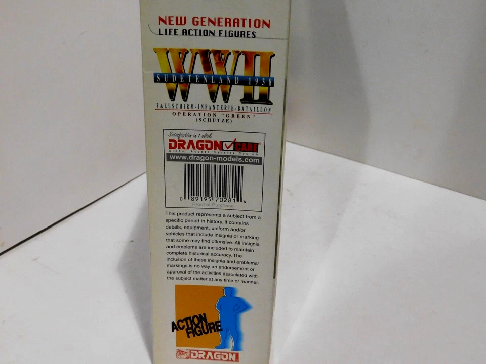 Alois Fallschirm-Infanterie-Bataillon Operazione Verde Figura DRAGON 70281 1:6 - Immagine 3 di 3