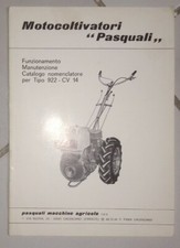 PASQUALI MOTOCOLTIVATORI libretto formato A5