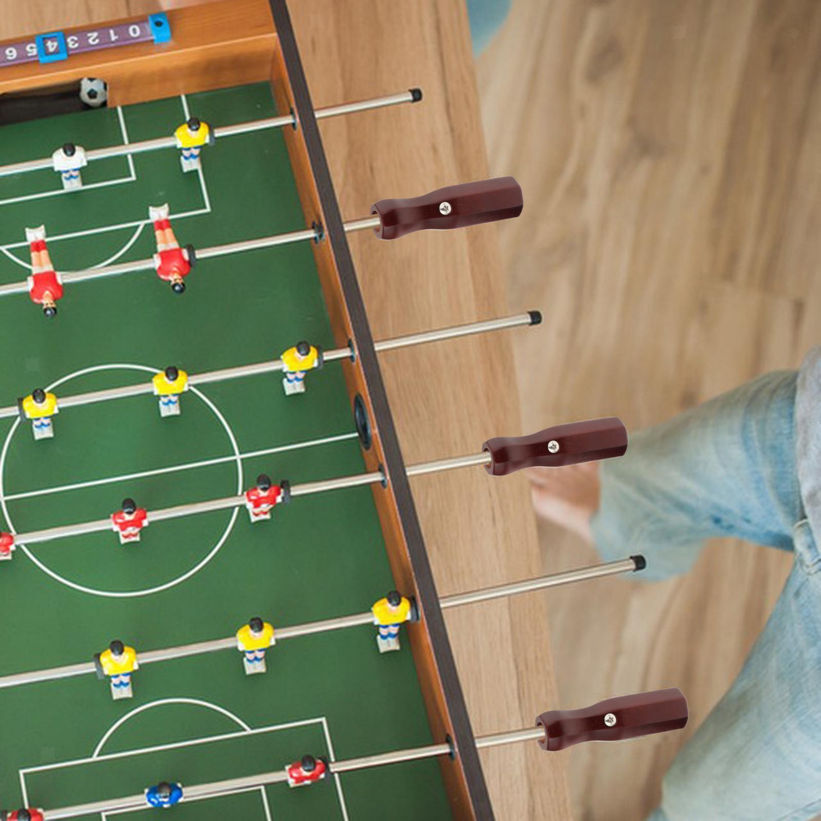 8x Soccer Table Handles Foosball Handle Grips Wooden Table eBay