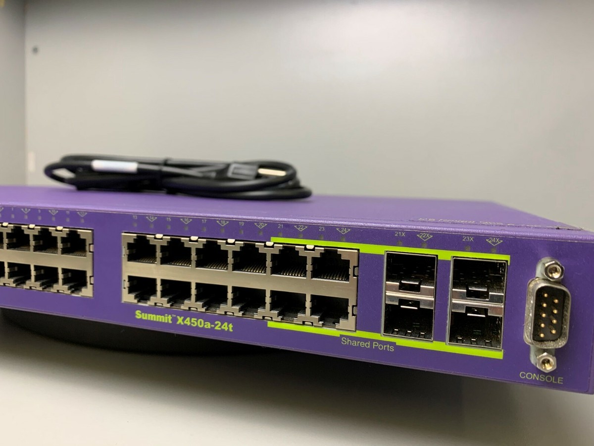 エクストリームネットワークス スイッチングハブ Summit X450a-24t
