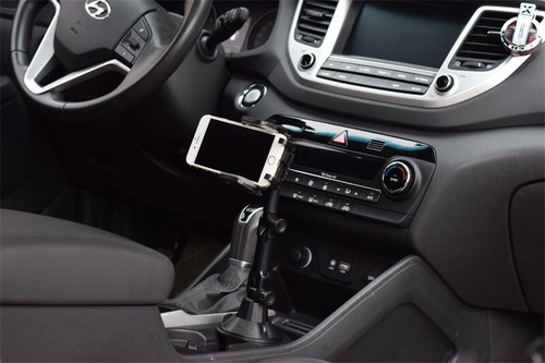 360° Car Rear View Mirror Mount Holder Stand Universal for iPhone Samsung Phone - Picture 9 of 13