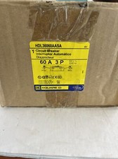Square D HDL36060AASA CIRCUIT BREAKER 60A 3 Pole 600V New